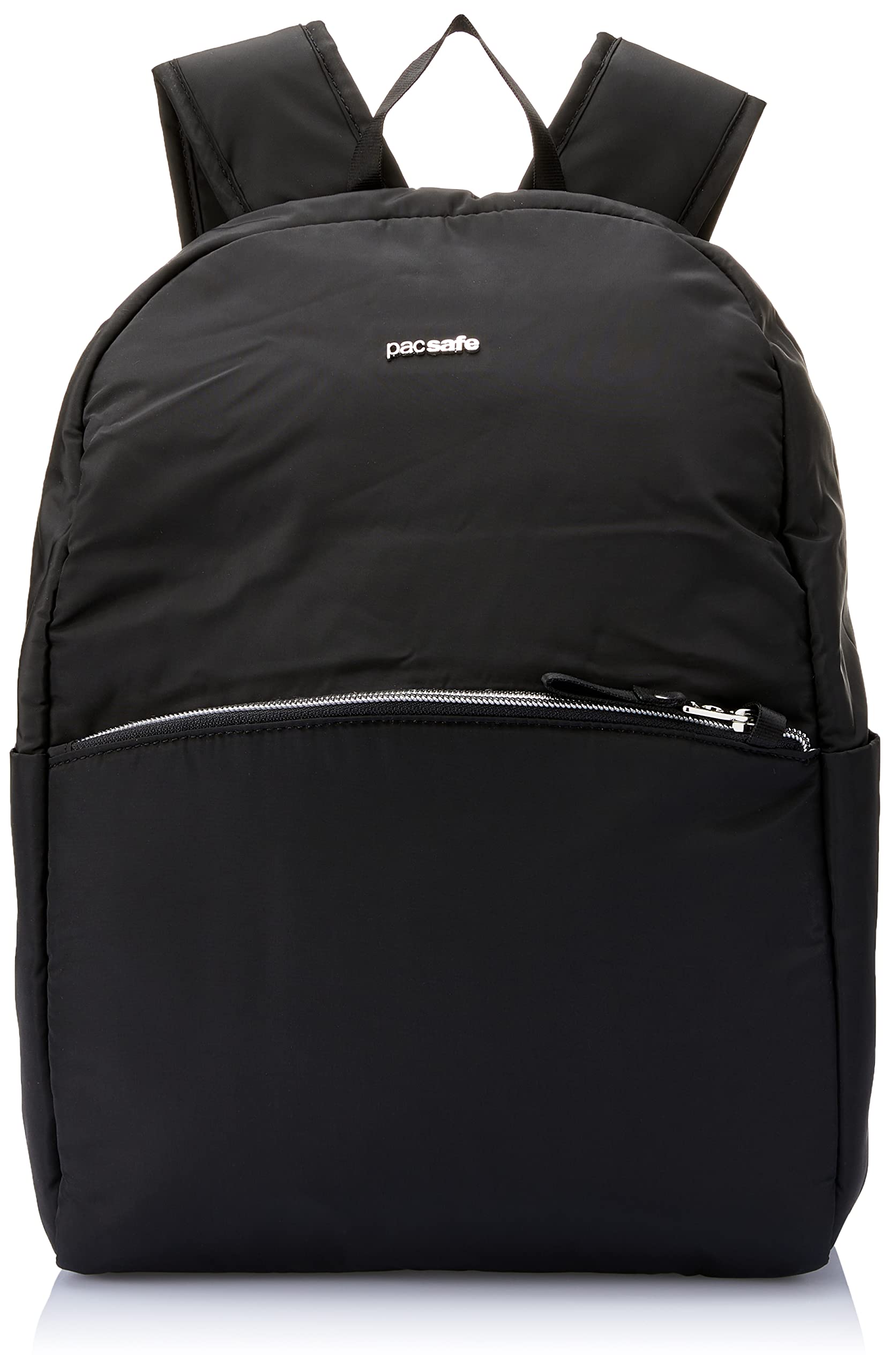 Pacsafe Stylesafe Backpack, großer Daypack für Damen, Anti-Diebstahl Tasche, Schulterrucksack mit Diebstahlschutz, Sicherheits-Features - 12 Liter, Uni, Black/Schwarz