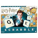 Mattel Games GMG29 - Scrabble Harry Potter Wortspiel in Deutscher Sprachversion, Brettspiel, Familienspiele ab 10 Jahren