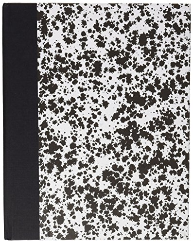 Le Dauphin Notizbuch mit Marmor-Muster, 192 x 17 cm, kariert, 90 g, Grün, Blau, Rot, Weiß, Referenznummer 202506D, 1 Stück