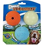 Chuckit! CH2050520 Fetch Medley Bälle Medium 3-er Set