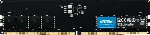Crucial RAM 8GB DDR5 5600MHz (oder 5200MHz oder 4800MHz) Desktop Arbeitsspeicher CT8G56C46U5