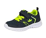 Lico Jungen Skip VS Sneaker, Marine/ Lemon, 31 EU