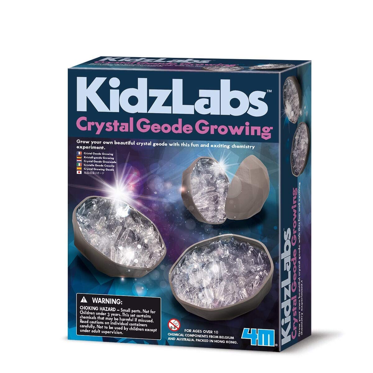 4M Geode Growing Crystal