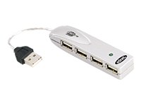 ednet Notebook USB HUB 4 Port, Slim Line