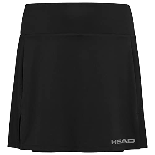 HEAD Damen Club Basic Skirt Long W, schwarz, XX-Large
