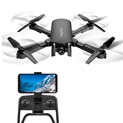 Faltbare Mini-RC-Quadcopter-4K-Selfie-Drohne, HD-Dual-Kamera, FPV-Marienkäfer, Höhe halten, optischer Fluss, RC-Drohne, Hubschrauber, Kinder, 1080P weiß