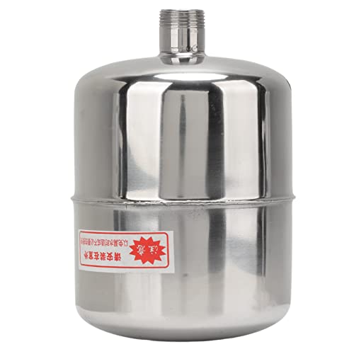 Kadimendium Druckbehälter, Edelstahl-Druckbehälter 2 L Auslaufsichere Hochleistungs-Brunnenpumpe Druckbehälter-Zubehörteil für Wasserpumpe