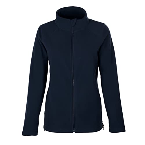 HRM Women´s Full- Zip Fleece Jacket, Navy, L, 1202