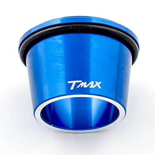 ONE BY CAMAMOTO T-MAX 530 Auspuffblende blau für Auspuff Marmor kompatibel mit Yamaha T-MAX 530