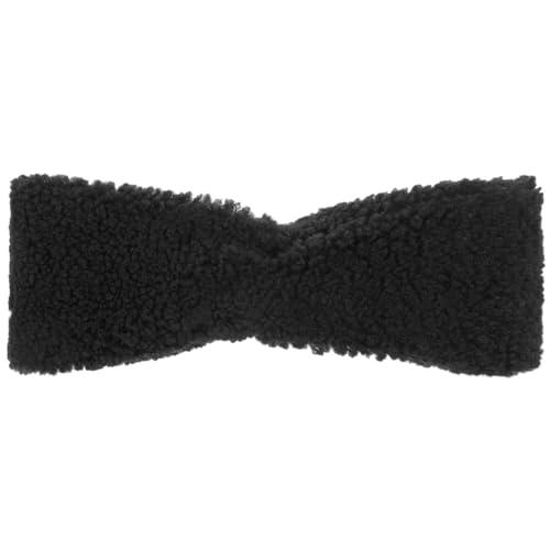Seeberger Teddy Fur Stirnband Headband Ohrenschutz Ohrenwärmer (One Size - schwarz)