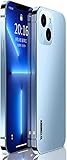 2022 New Sierra Blau Edelstahlrahmen Matte Hülle Multi-Color Slim Anti-Fingerprint, Geeignet für iPhone 13/13 Pro/13 Pro Max/12/12 Pro/12 Pro Max