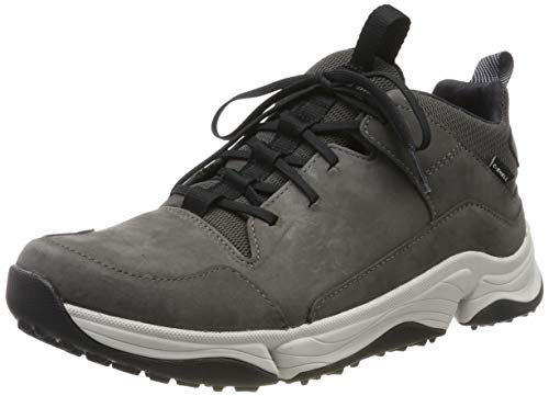 Clarks Herren Tri Path Mid Hohe Sneaker, Grau (Dark Grey Combi Dark Grey Combi), 44.5 EU