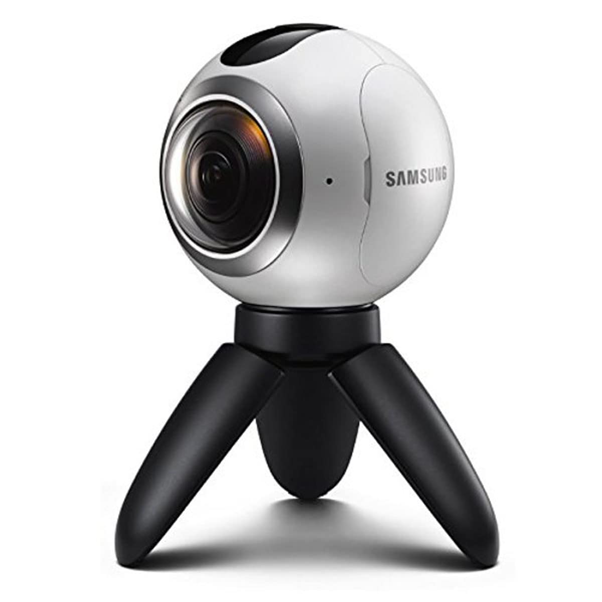 Samsung Gear 360 Kamera angeschlossen High Resolution, Weiß