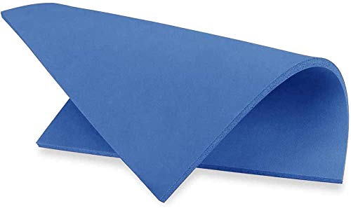 Hitzepresse-Pad-Matte 0,8 cm dickstes Silikon-Pad für Wärmepresse, flache Wärmeübertragung, Ersatz-Pad (38,1 x 38,1 cm, blau)