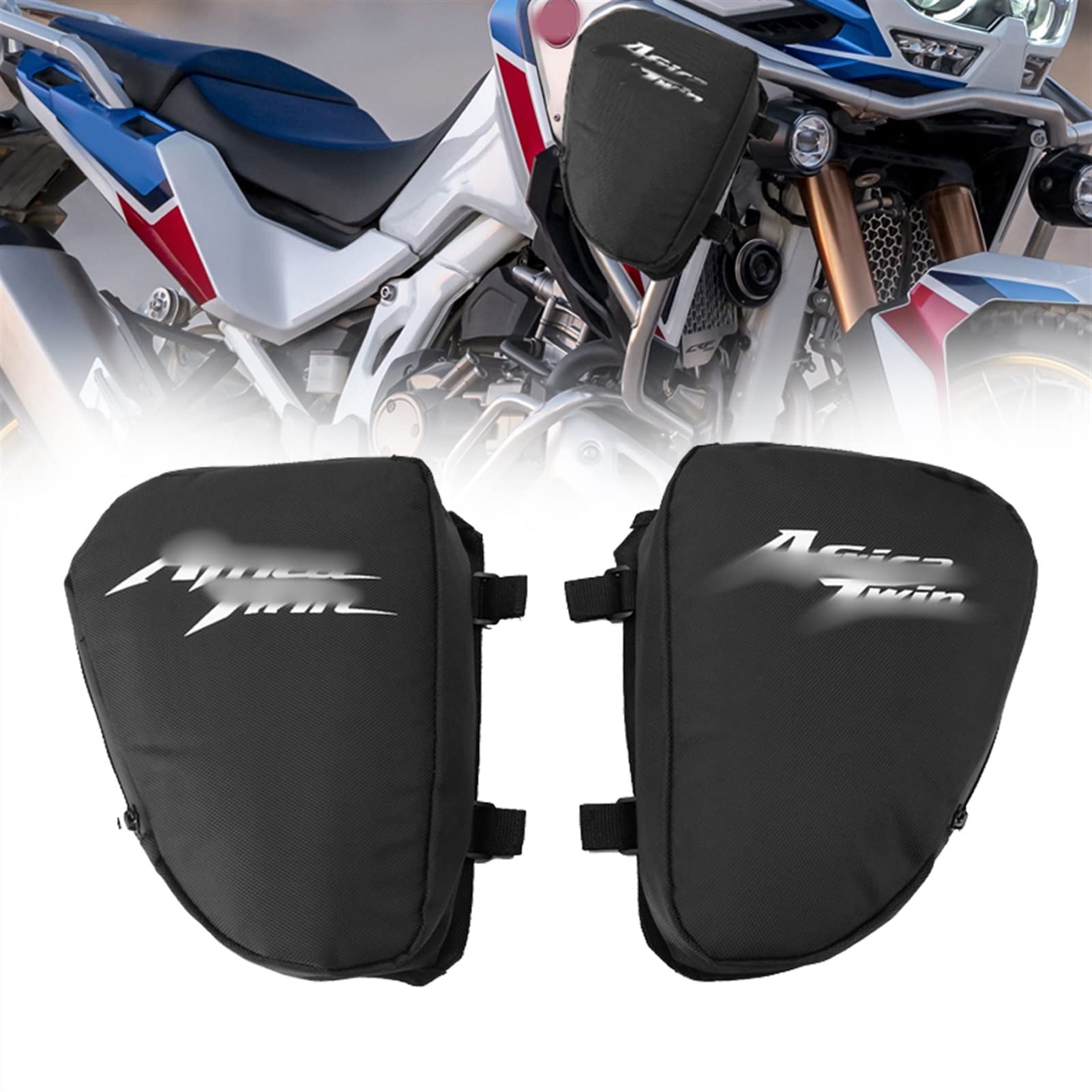 YKSM Reisetasche Für Honda CRF1000L Africa Twin Adventure Sports Motorrad Rahmen Sturzbügel Taschen Für Honda CRF1000L Werkzeug Wasserdicht