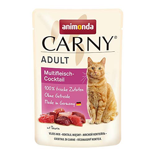 animonda Cat Portionsbeutel Carny Adult Multifleisch-Cocktail 85g (Menge: 12 je Bestelleinheit)