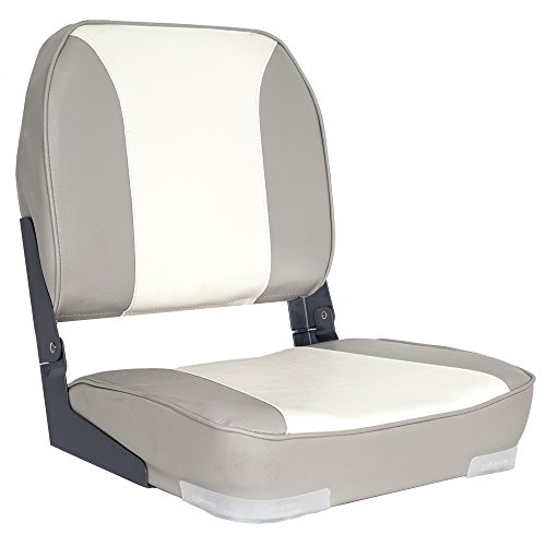 Oceansouth Deluxe Folding Boat Seat (Grey/White)