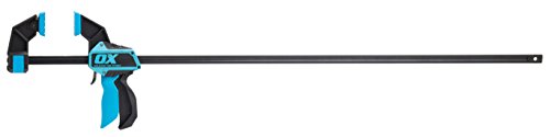 OX OX-P201236 Pro Heavy Duty Bar Clamp-36 / 900mm Hochleistungsstangenklemme, Mehrfarbig, 36-Inch/900 mm