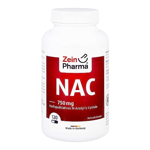 NAC (N-Acetyl-Cystein) 750 mg Kapseln 120 stk