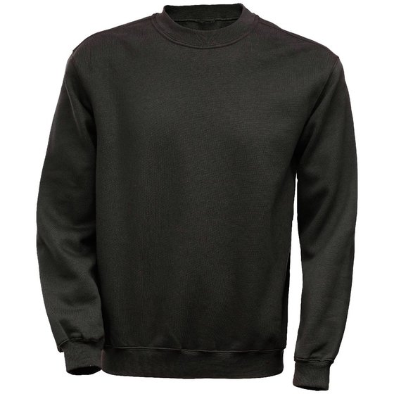 KANSAS® - Sweatshirt 1734, schwarz, Größe M