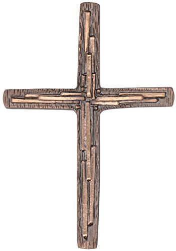 Butzon & Bercker Schmuckkreuz Bronze Kruzifix 22,5 cm Wandkreuz Kreuz Patina