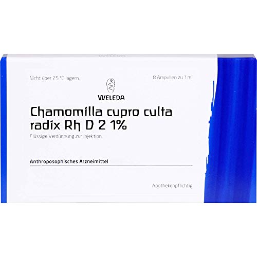 CHAMOMILLA CUPRO culta Radix Rh D 2 1% Ampullen 8X1 ml
