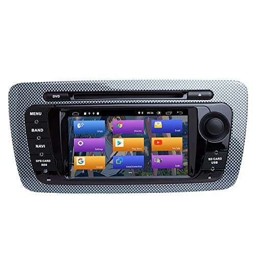 UEYUAN für Sitz Ibiza 6J MK4 SportCoupe Ecomotive Cupra Android 12 Double Din 7" Auto DVD-Player Multimedia GPS-Navigation Auto Radio Stereo Auto Auto Play/TPMS/OBD / 4G WiFi/DAB/SWC