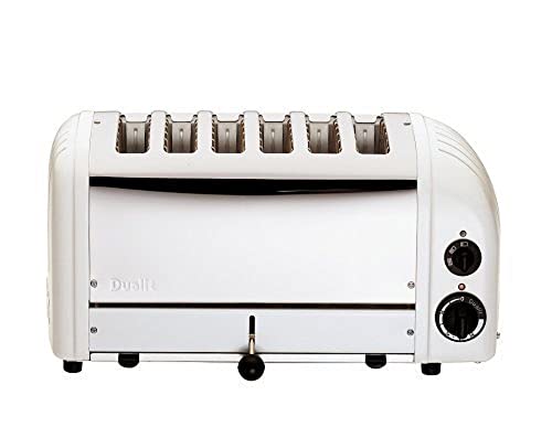 Dualit Toaster 60146 weiß 6 Schlitze
