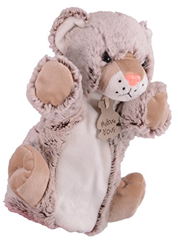 Histoire d'Ours Z'Animoos Handpuppe mit Schneeleoparden