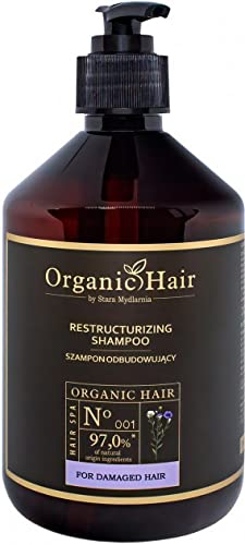 Stara Mydlarnia Feuchtigkeitsspendendes Haarshampoo - Professionelles Shampoo auf Basis natürlicher Wirkstoffe (Restrukturierend)