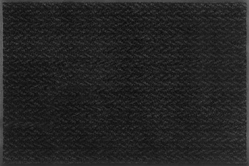 Wash + Dry Duo Charcoal Fußmatte, Polyamid, schwarz, 60x90 cm