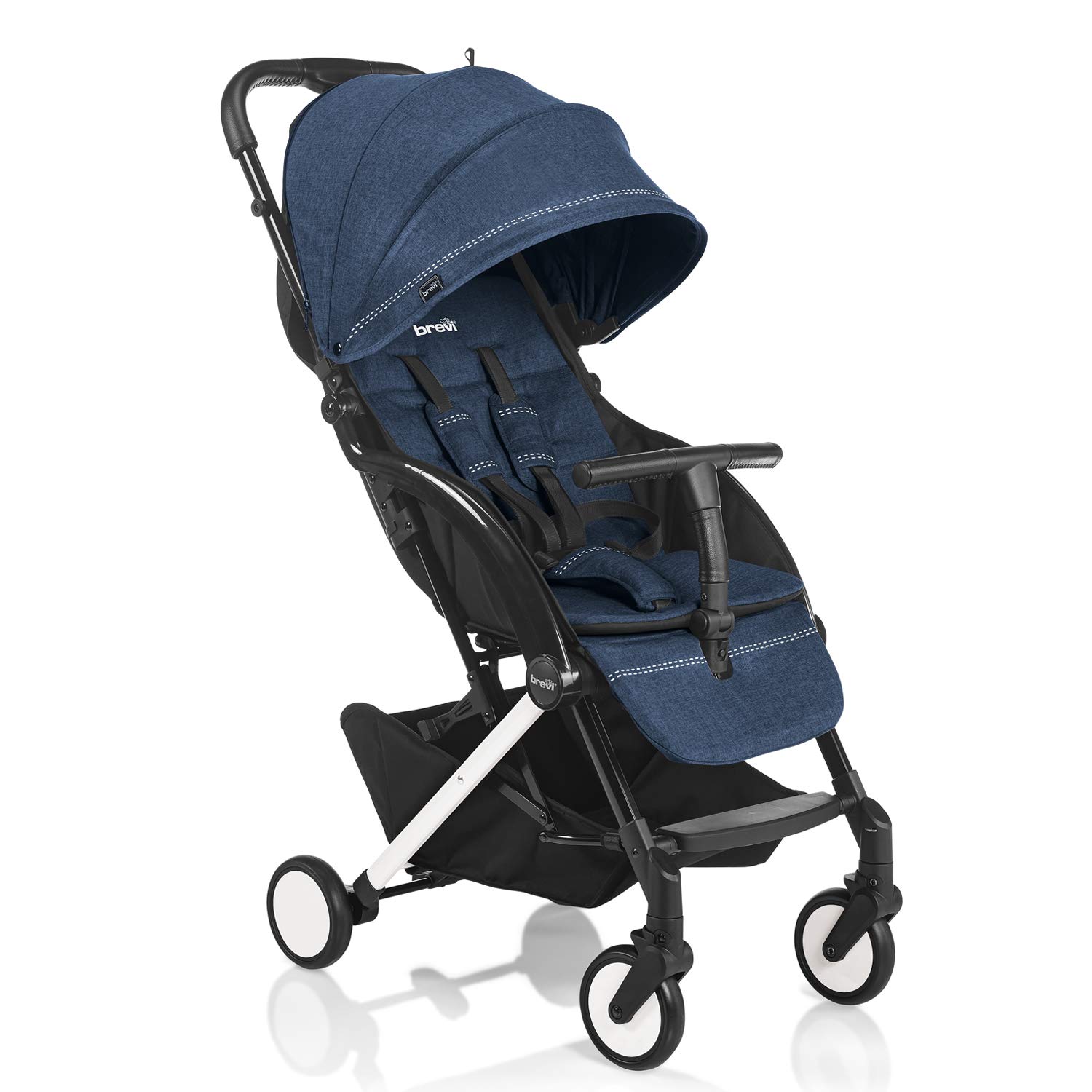 Brevi 717-002 Scatto Kinderwagen, Jeans blau