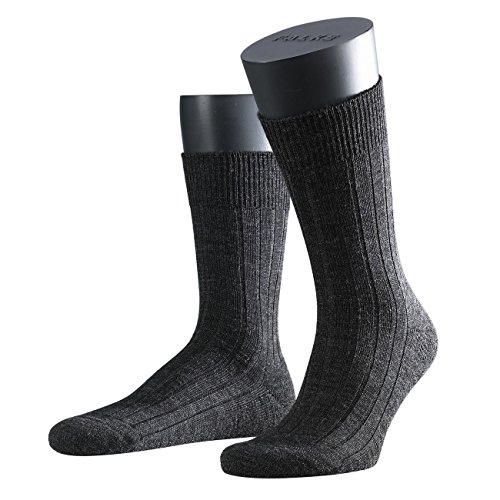 FALKE Herren Socken 14402 Teppich im Schuh SO, Gr. 39/40, Grau (anthra.mel 3080 )