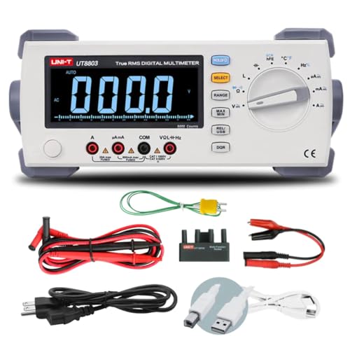 UNI-T UT8803E Digital Multimeter 200000 Counts 100kHz Frequency Response Reading Resolution 5K rdgs/s Fastest Test Rate