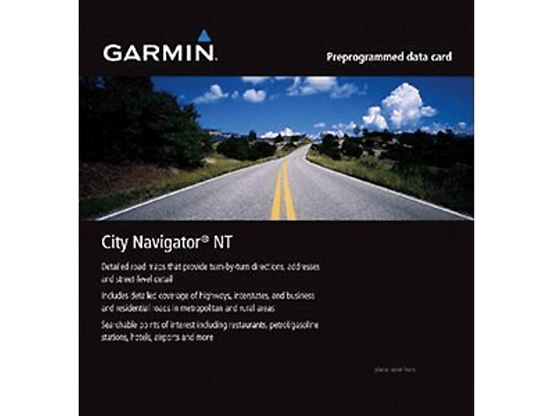 GARMIN City Navigator Chile NT - MicroSD/SD Karte, Kartenmaterial, passend für Navigationsgerät, Schwarz