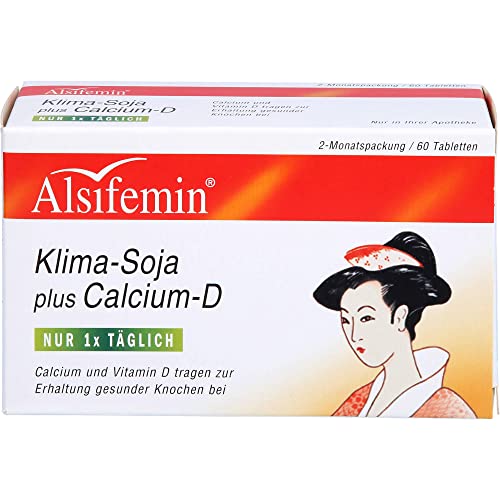 Alsifemin Klima-Soja plus Calcium-D3, 60 St. Tabletten