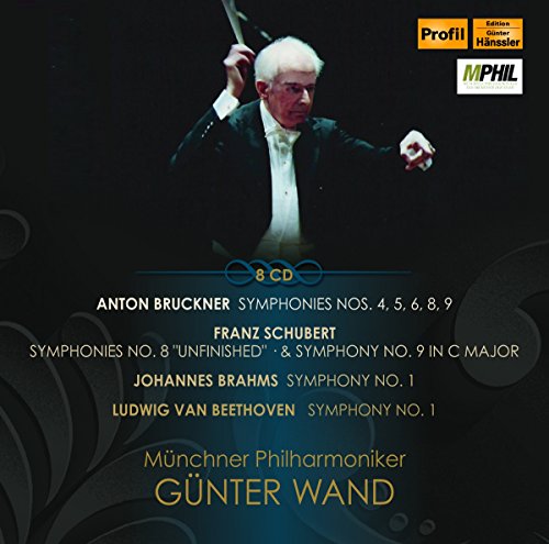 Bruckner/Schubert/Brahms - Münchner Philharmoniker/Günter Wand (8 CD)