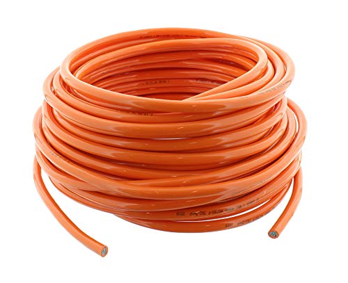 Polyurethanleitung H07BQ-F 3G 2,5mm² PUR Kabel orange 5 Meter