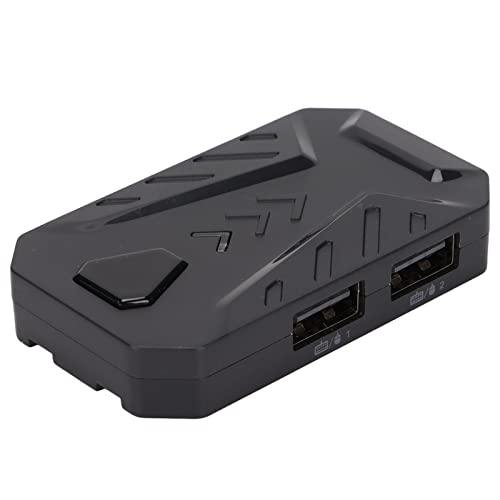 Tastatur- und Mausadapter, Bluetooth 4.0 Mobile Game Controller Tastatur- und Mauskonverter-Adapter mit 3 USB-Anschlüssen für Android für OS-Handys, Xbox One / Ps4 / Ps3