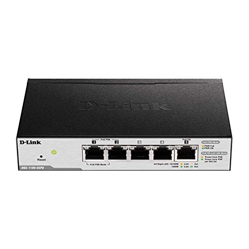 D-Link DGS-1100 Desktop Gigabit Smart Switch