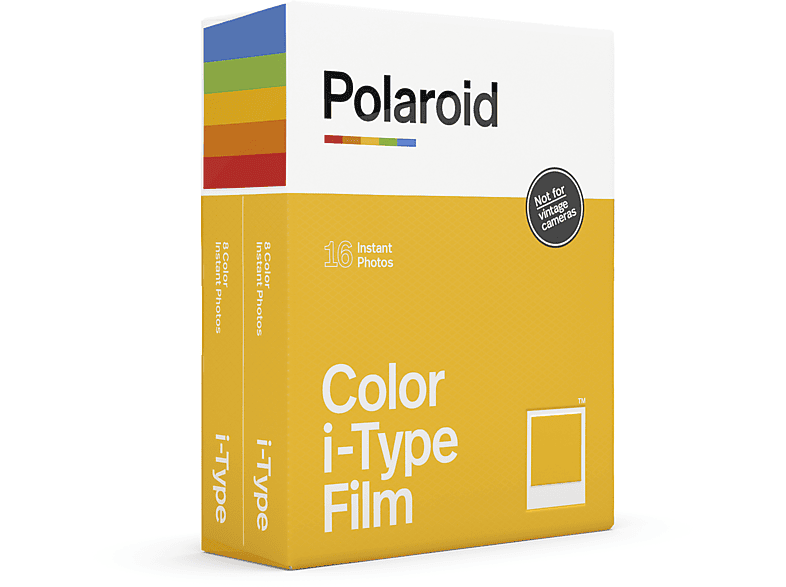 POLAROID Sofortbildfilm Farbe für i-Type - Doppelpack weißer Rahmen