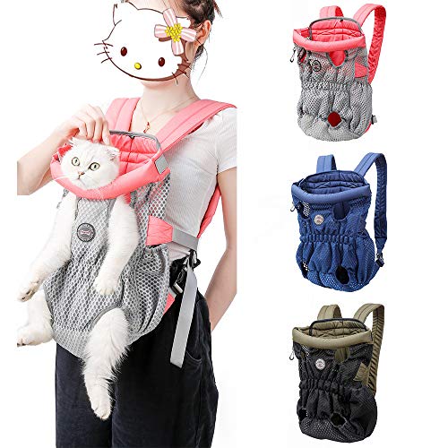 WINS Hunderucksack Rucksack für Hunde Katzen Hundetragetasche atmungsaktiver wandern hunderucksack für kleine große Hunde bis 4 kg