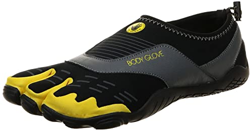 Body Glove Herren 3T Barefoot Cinch Wasserschuh, Gelb (schwarz/gelb), 45 EU