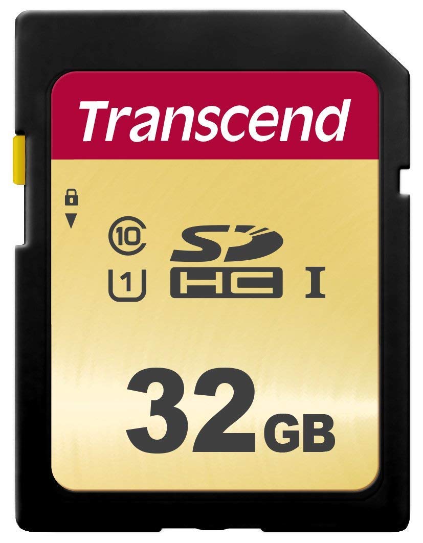 Transcend 32GB SDXC/SDHC 500S Speicherkarte TS32GSDC500S / bis zu 95 MBs lesen und 65 MBs schreiben