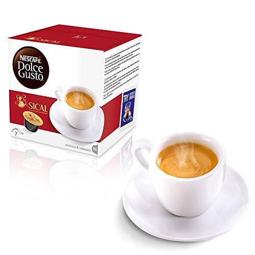 Kaffeepads Dolce Gusto Nescafé Kaffee Tee Heiß (48, Scal)