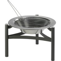 DANCOOK Feuerschale »9000«, Grillfläche Ø 54 cm - silberfarben