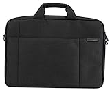 Acer Notebook Carry Case (geeignet für bis zu 15,6 Zoll Notebooks / Chromebooks: Universelle Schutzhülle mit Schultergurt, - und polsterung, Gurt zum Befestigen an Trolley, extra Fronttasche) schwarz