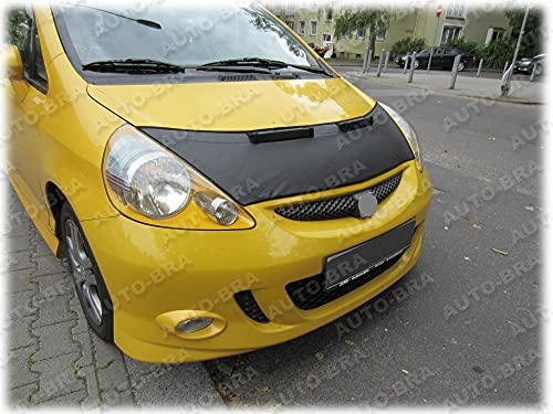 AB-00085 Auto-Bra kompatibel mit Honda Jazz - Fit GD Bj. 2002-2008 Haubenbra Steinschlagschutz Tuning Bonnet Bra