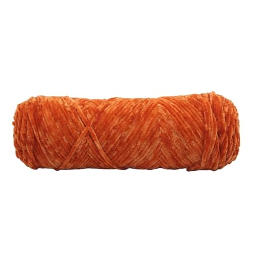 100 g Chenille-Garn, Anti-Pilling-Samtgarn, Polyester-Mischgarn aus Baumwollgarn for Strickjacken und Schals (Color : 1PC 20)