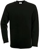 Kasten-Sweatshirt 'Open Hem', Farbe:Black;Größe:XL XL,Black